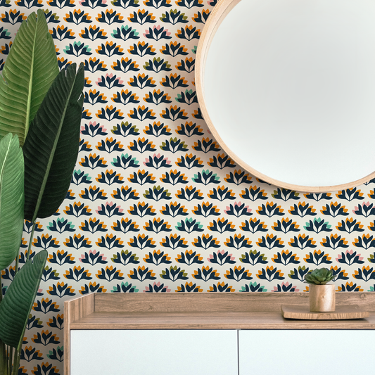 Candy Crocus Wallpaper.