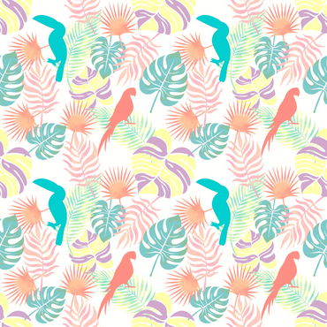 Caribbean Breeze peel and stick wallpaper pattern detail