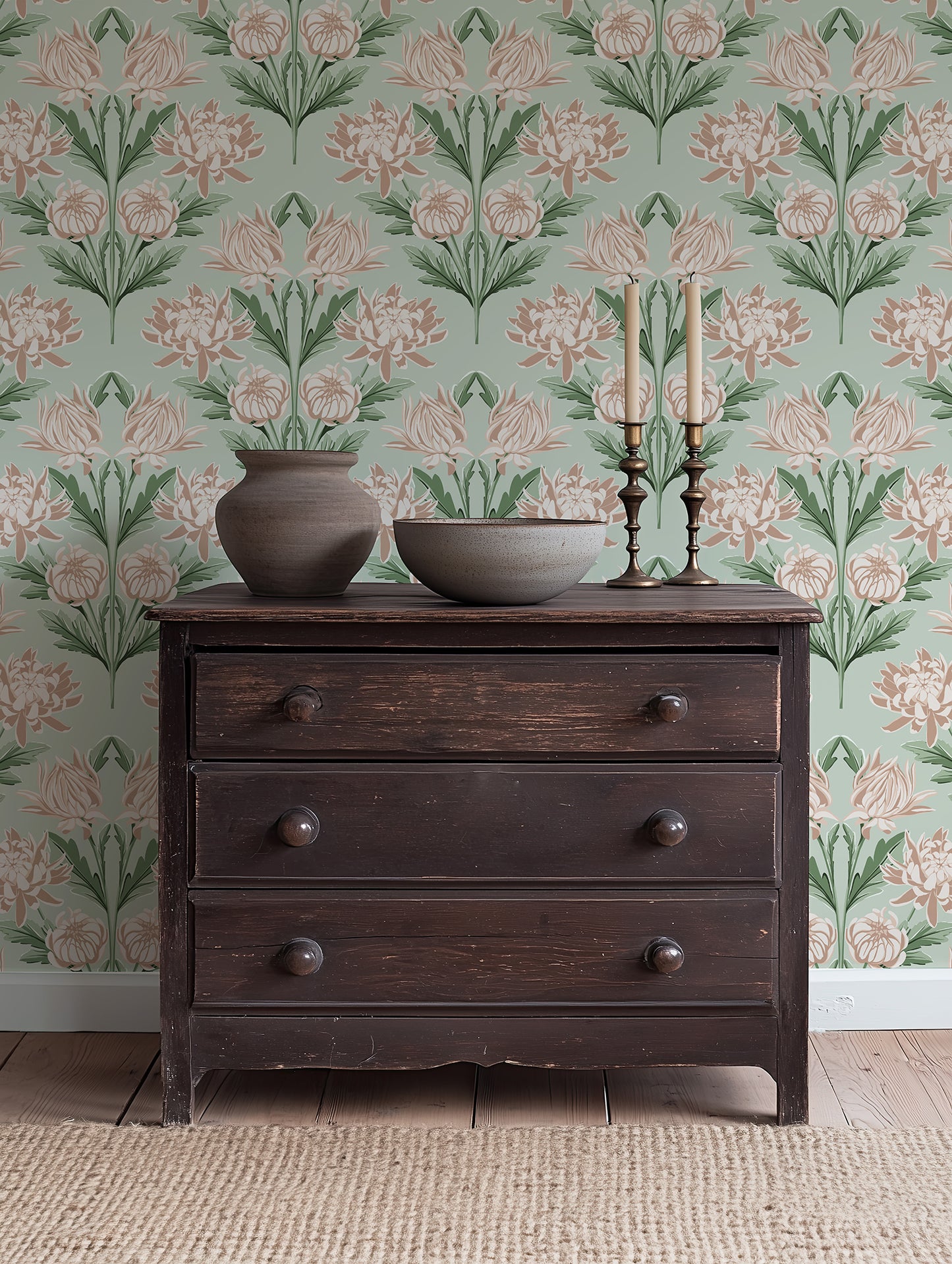 Chrysanthemum Garden Wallpaper