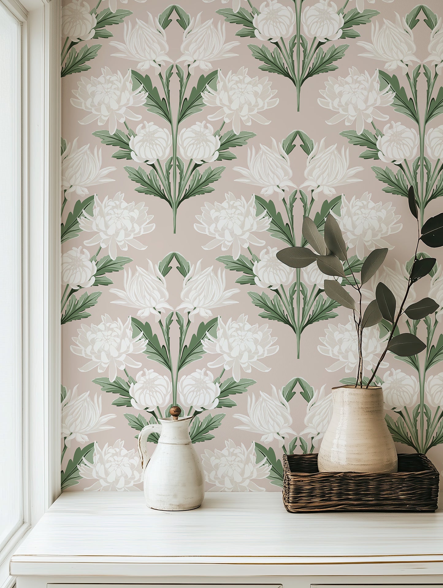 Chrysanthemum Garden Wallpaper