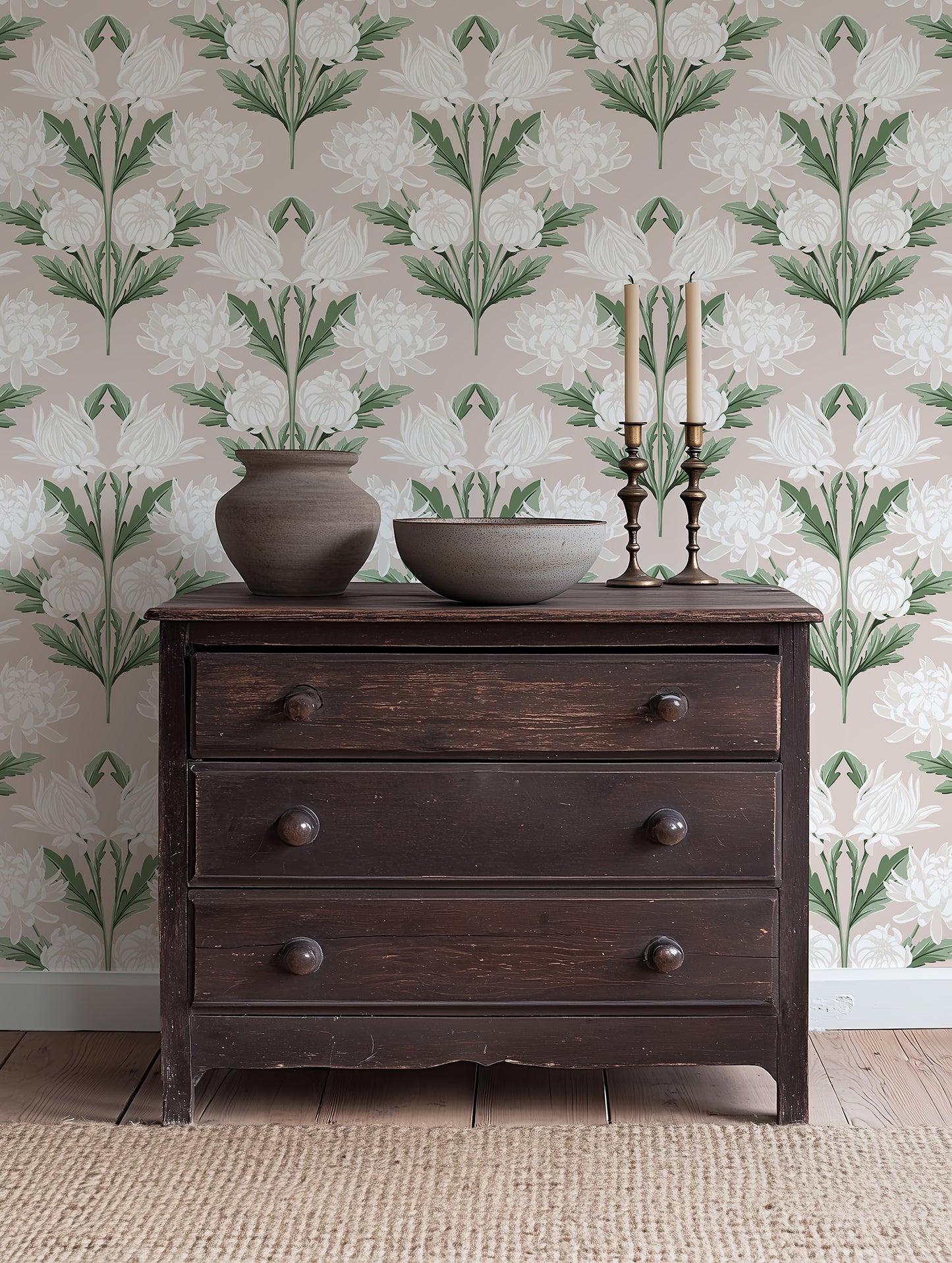 Chrysanthemum Garden Wallpaper