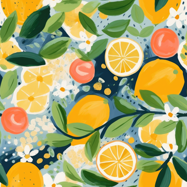 Citrus Summer Wallpaper Sample