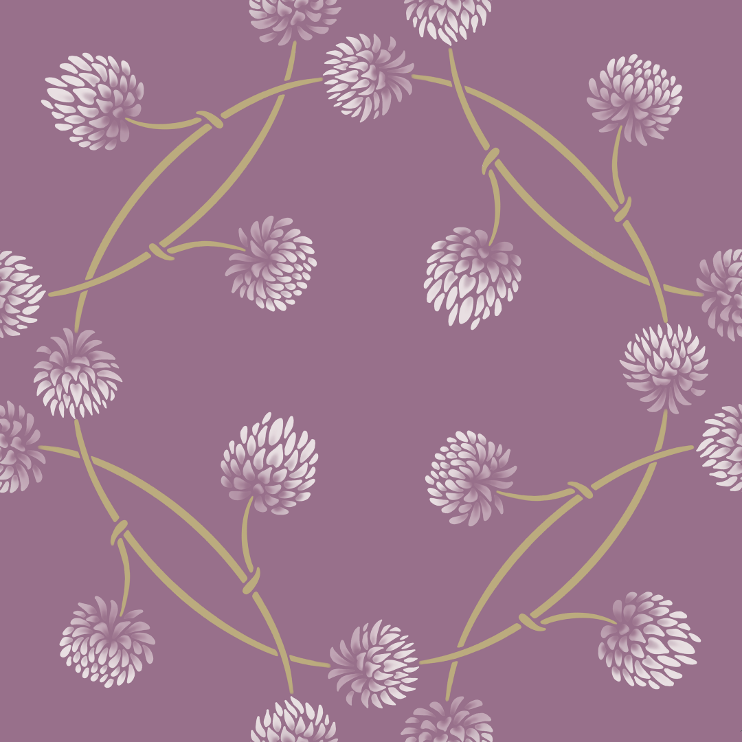 Clover Flower Crown Wallpaper
