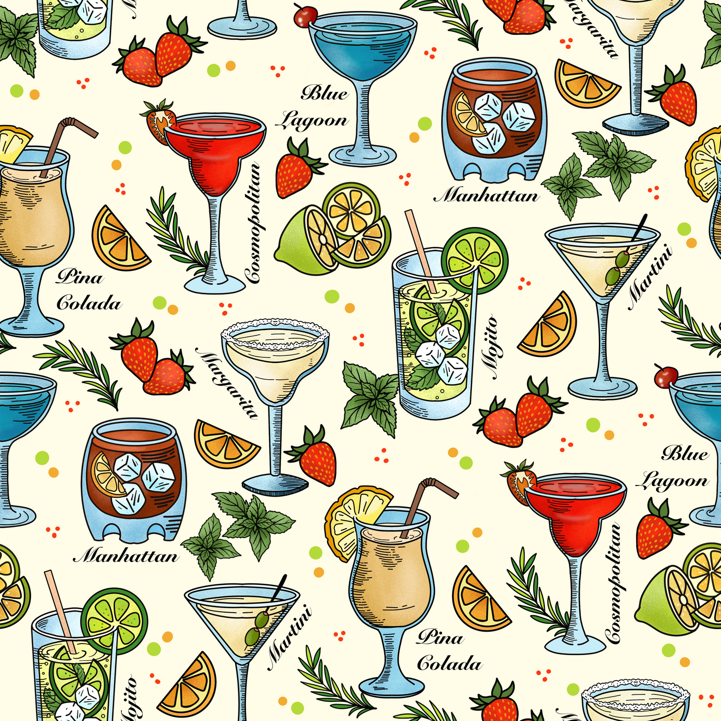 Cocktail Party Wallpaper
