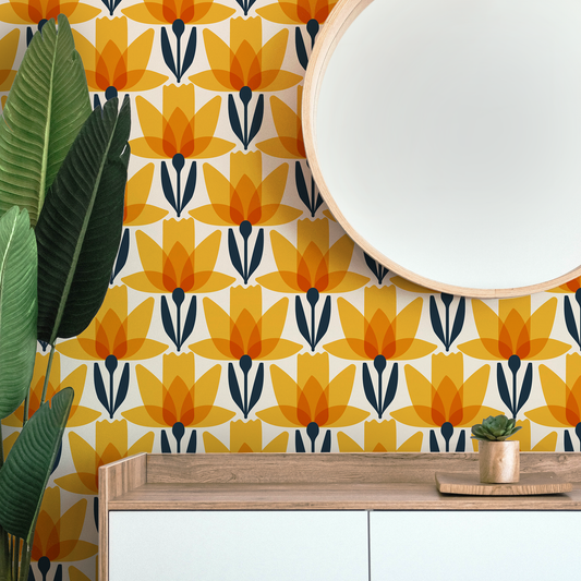 Daffodil Patch Wallpaper.