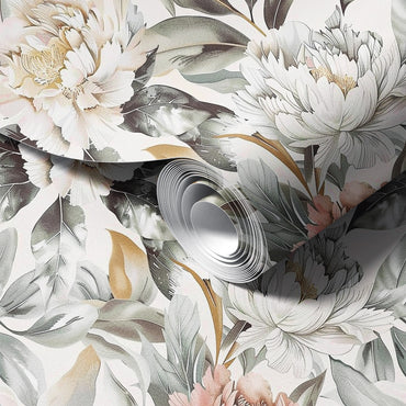 Elegant Peony Wallpaper.
