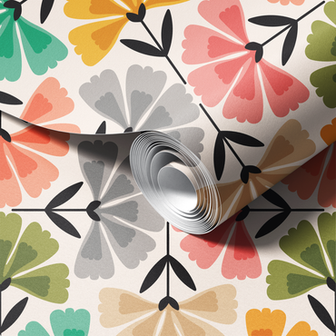 Fan Daisy Wallpaper.