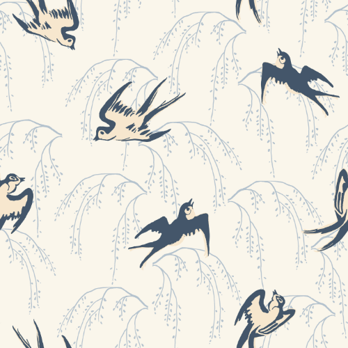 Flight of the Martins Wallpaper