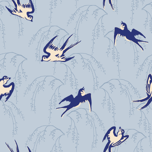 Flight of the Martins Wallpaper