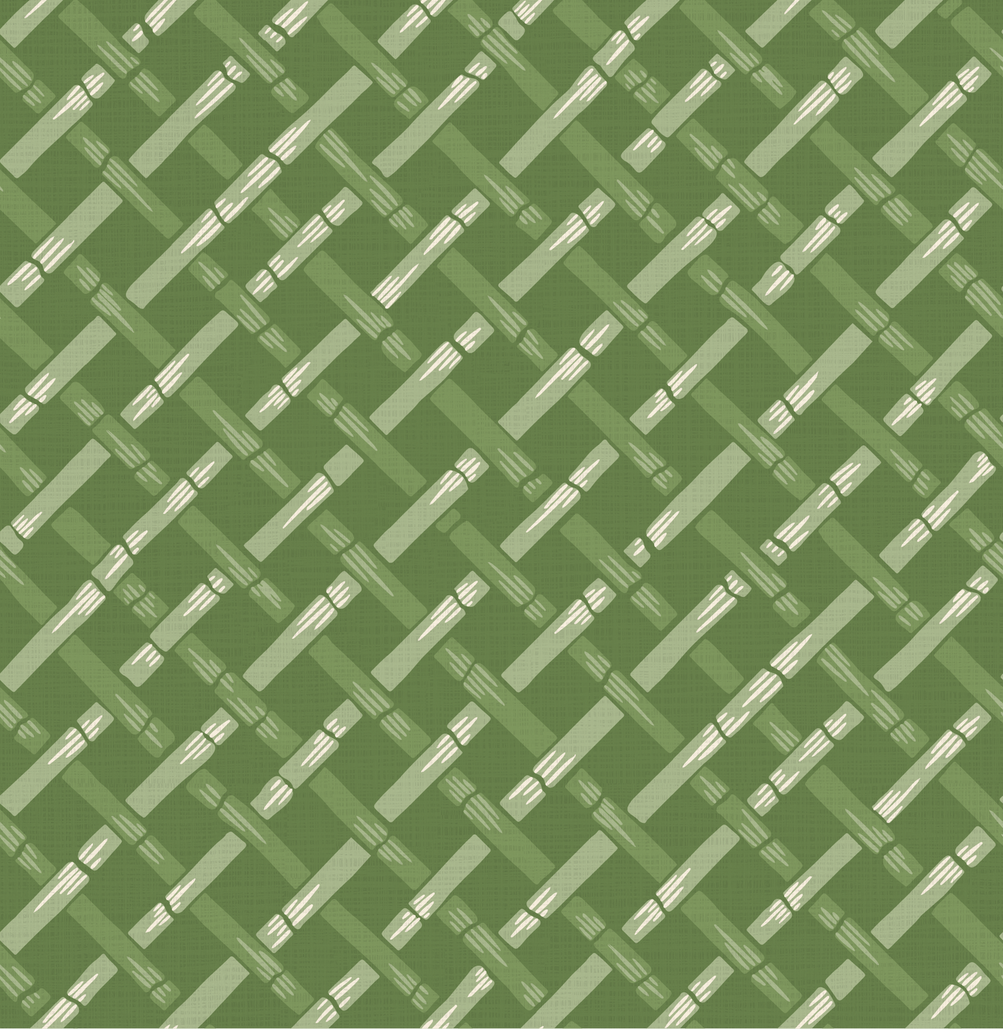 Garden Trellis Mid Green Wallpaper