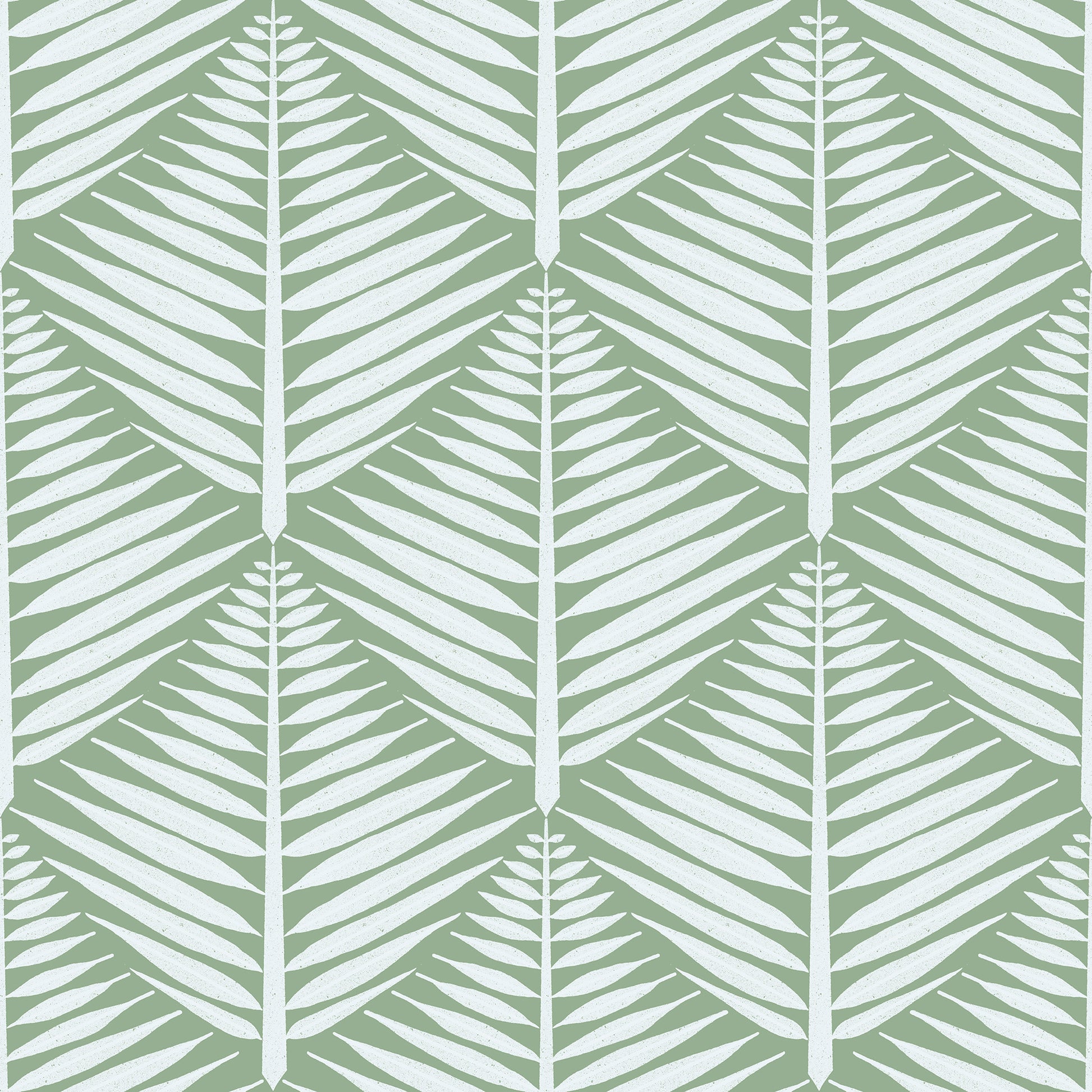 Geometric Fern Blocks Small Wallpaper.