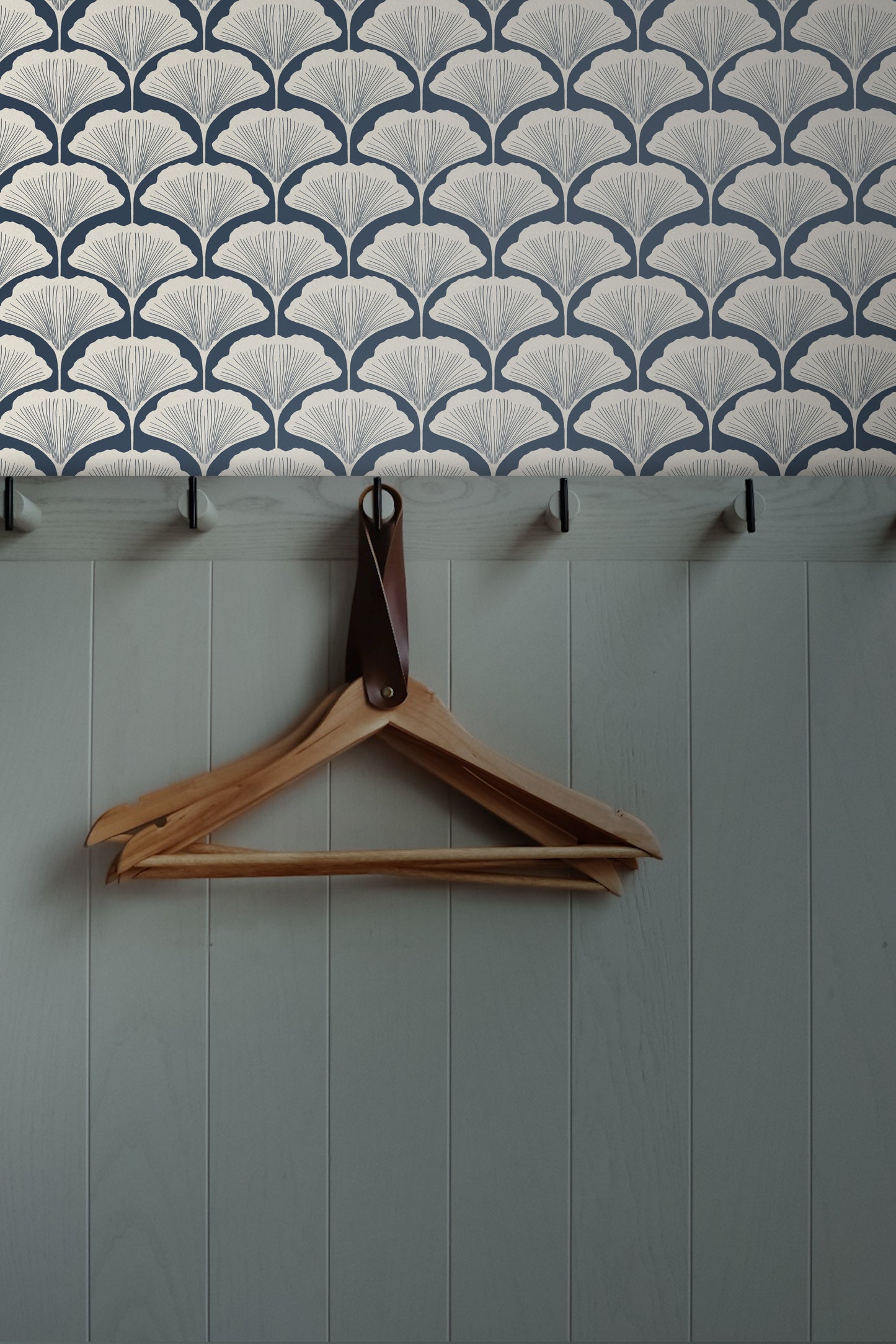 Ginkgo Scallop Wallpaper