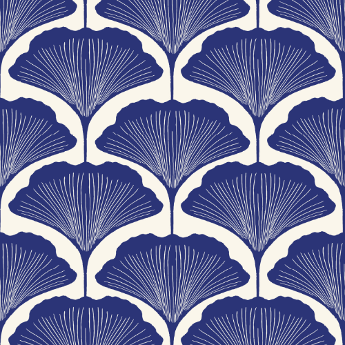 Ginkgo Scallop Wallpaper