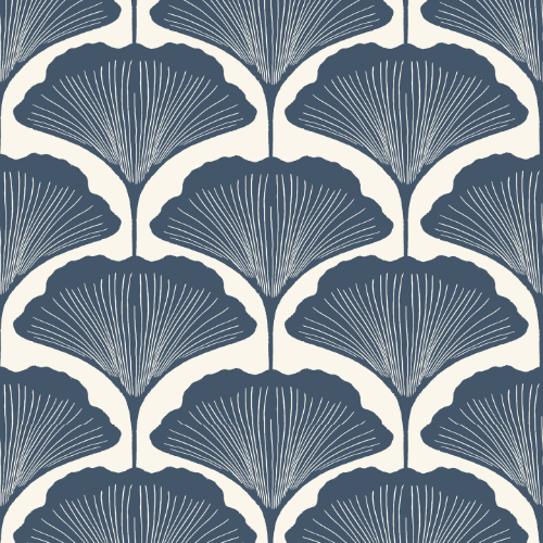 Ginkgo Scallop Wallpaper