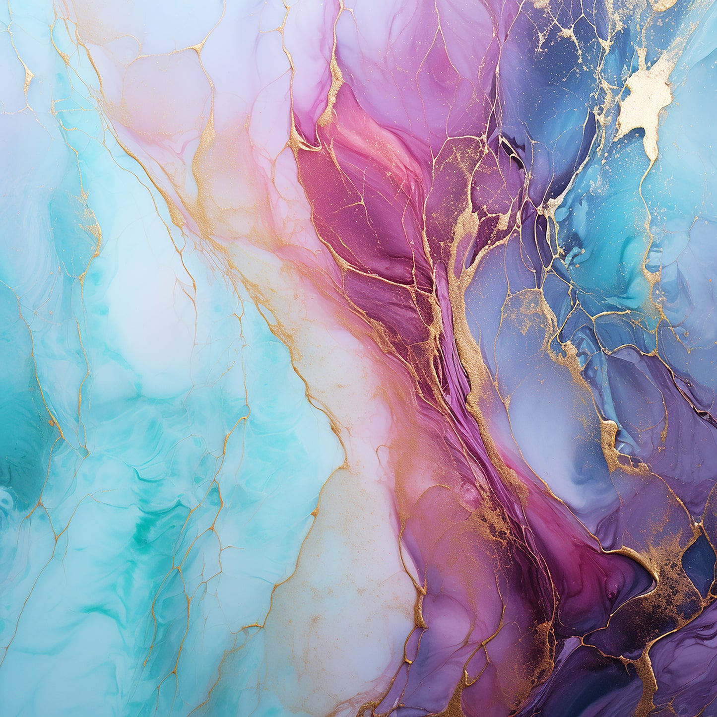 Multicolor Marble Wallpaper
