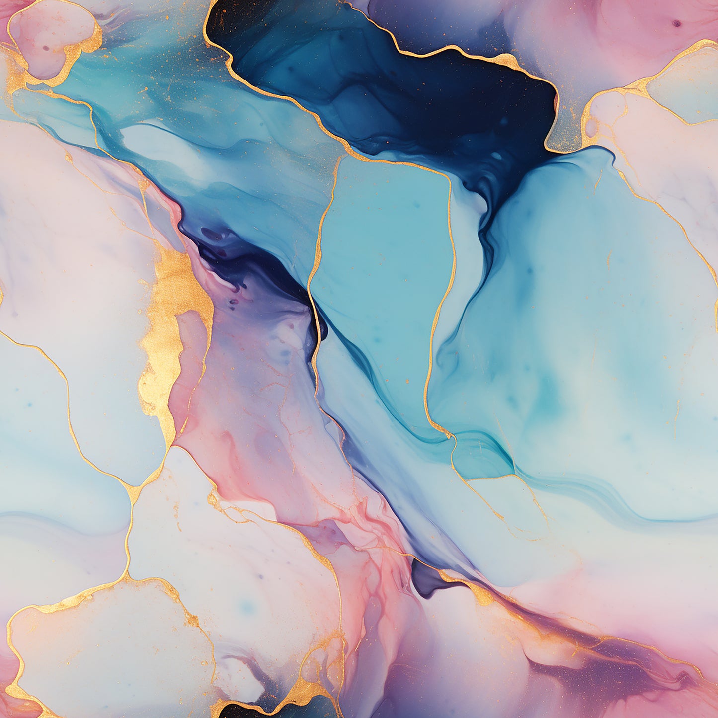 Multicolor Marble Wallpaper