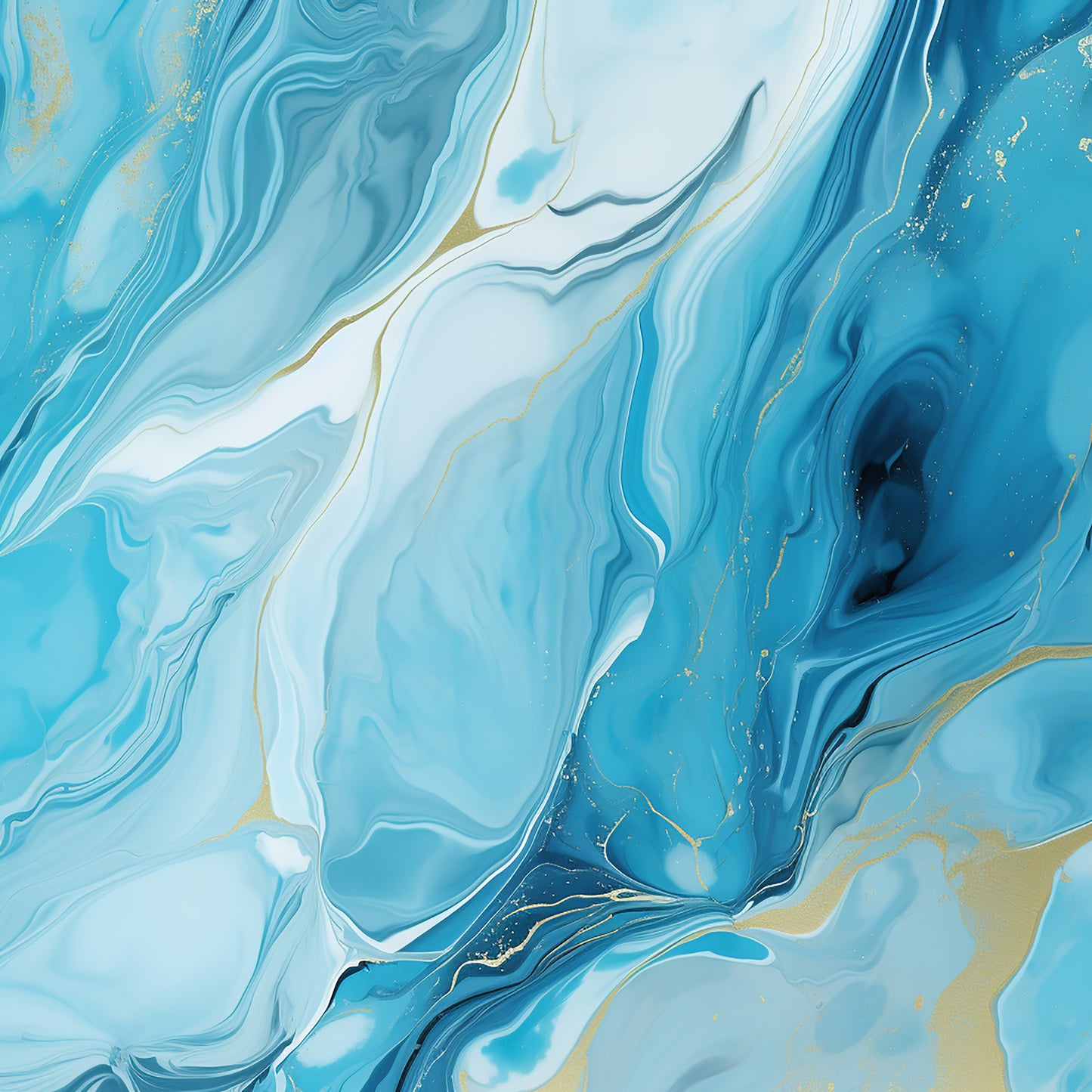 Blue and Green Marble Wallpaper
