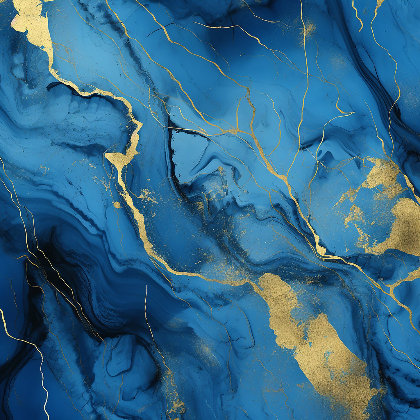Blue and Green Marble Wallpaper