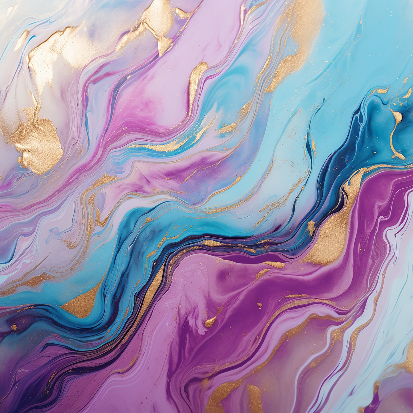 Multicolor Marble Wallpaper
