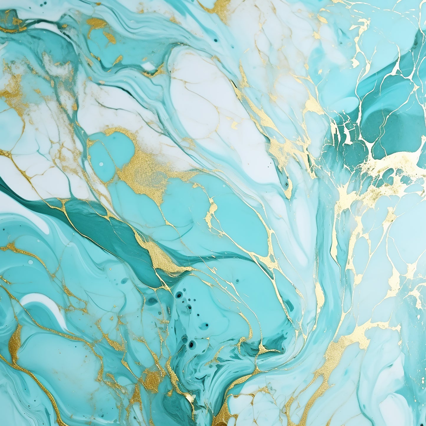 Blue and Green Marble Wallpaper