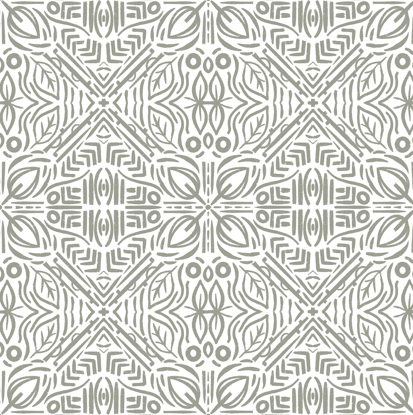 Linework Sage Wallpaper