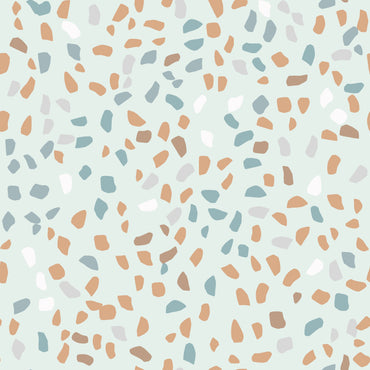 Mint Terrazzo Wallpaper
