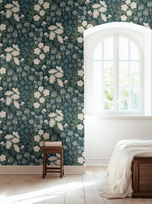 Mountain Wildflowers Wallpaper