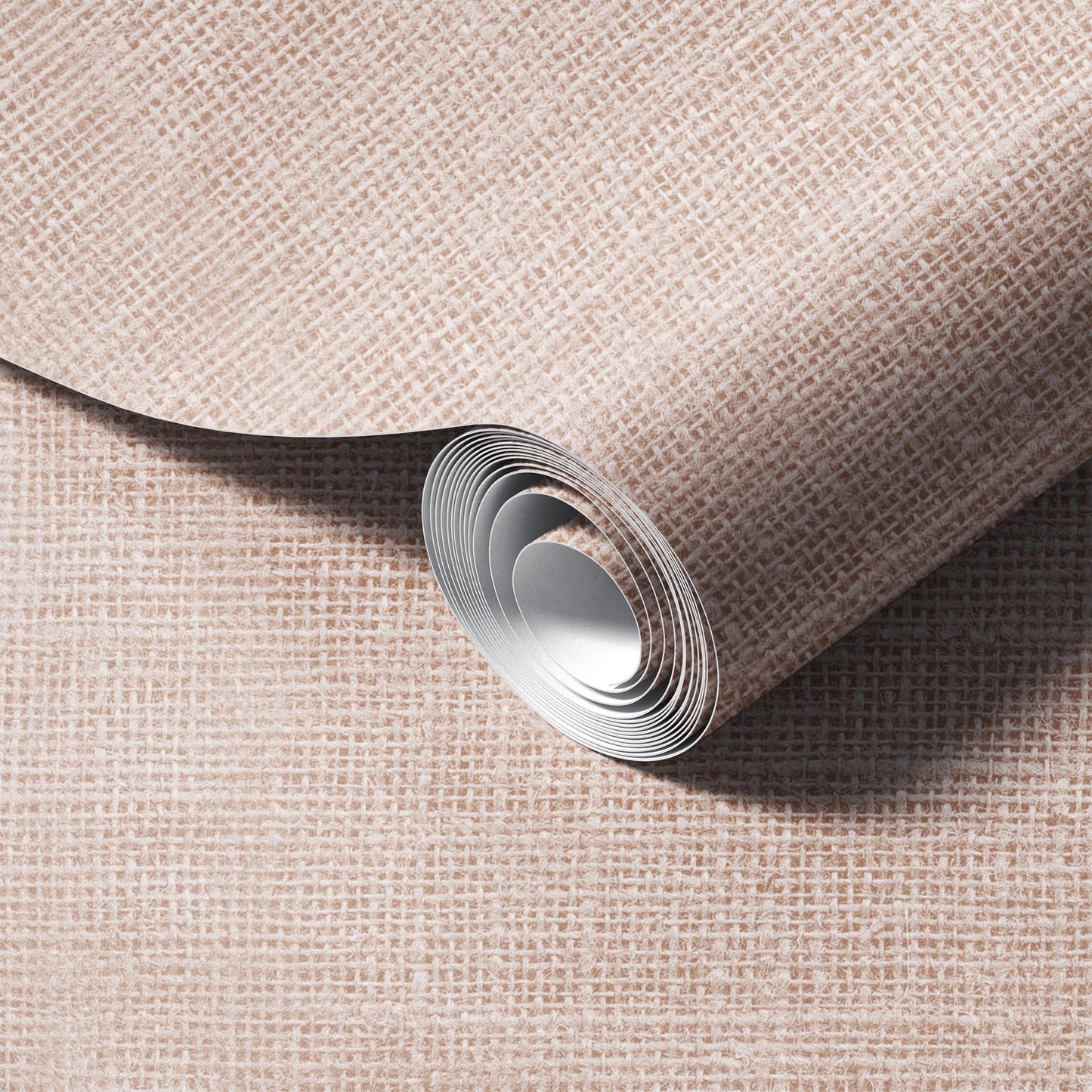 Natural Burlap Wallpaper