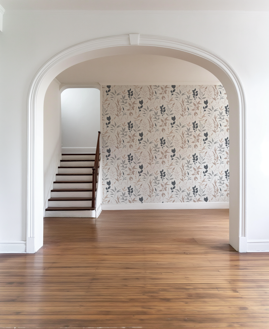 wallpaper arched doorway