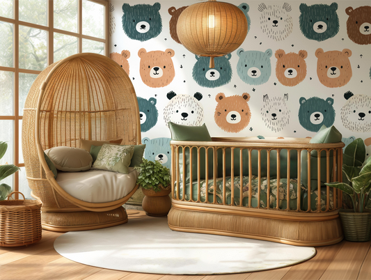 Baby Bear Face Wallpaper