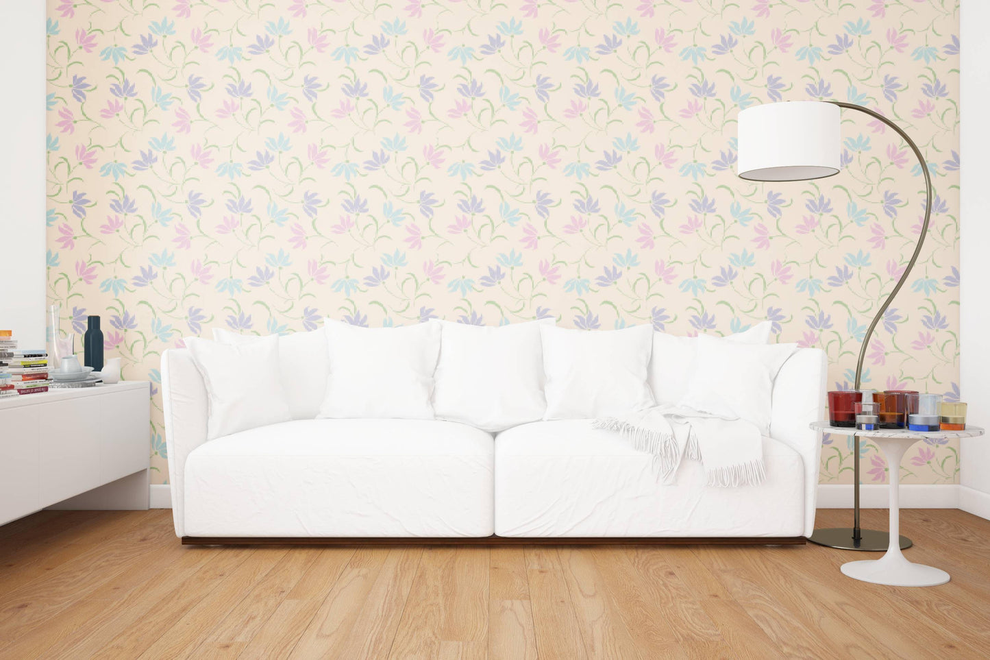 Pastel Petals Wallpaper