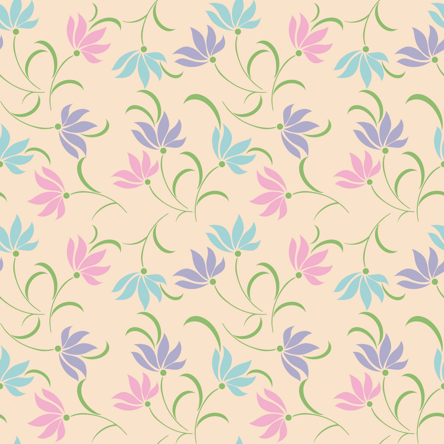 Pastel Petals Wallpaper