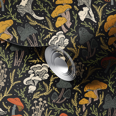 Flavorful Fungi Wallpaper