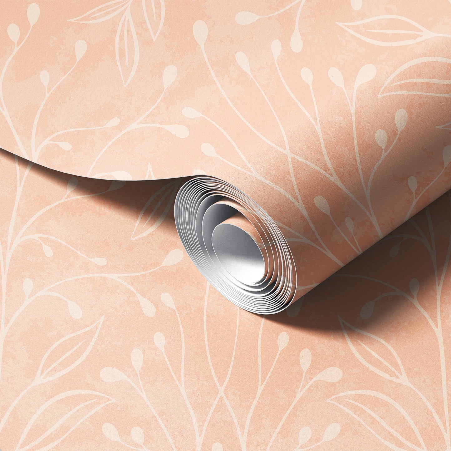 Bashful Botanical Wallpaper