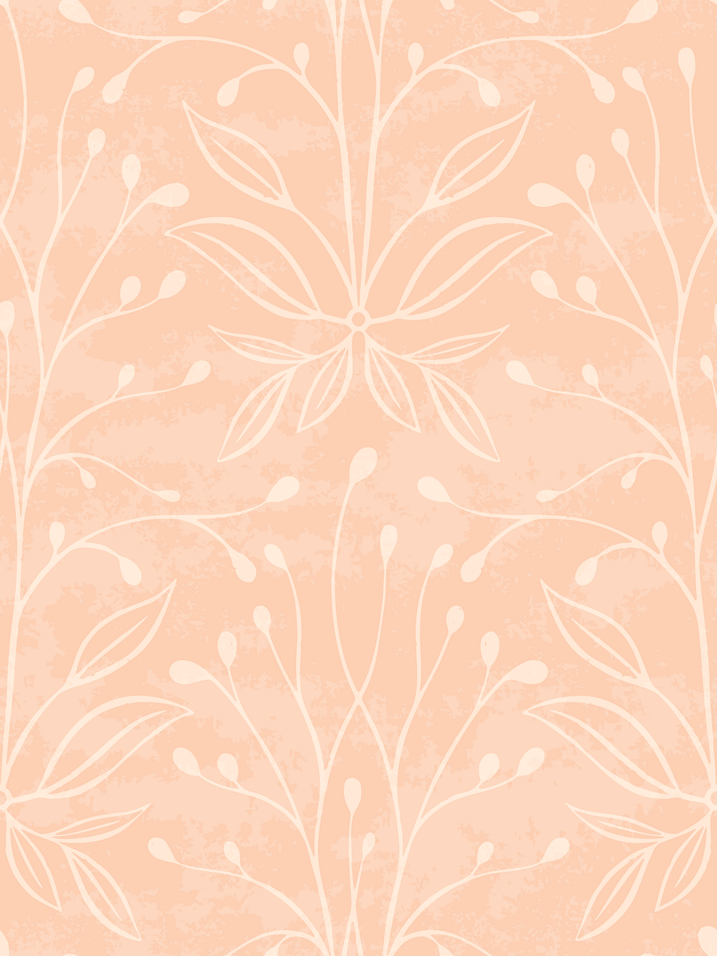 Bashful Botanical Wallpaper