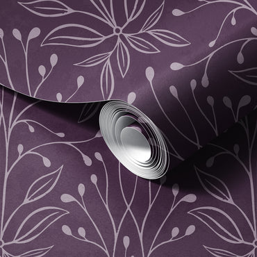 Bashful Botanical Wallpaper