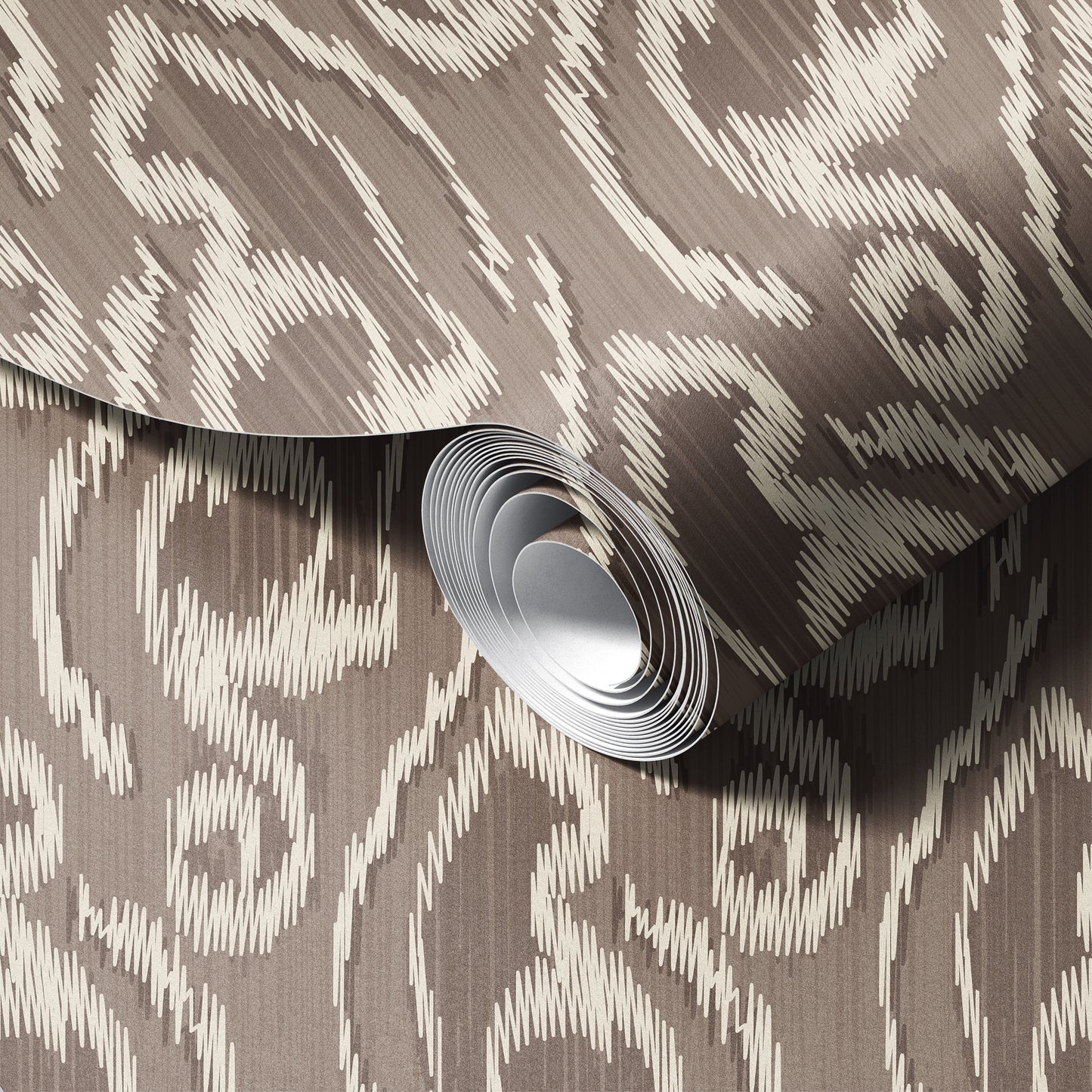 iCat Ikat Wallpaper
