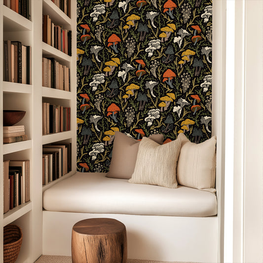 Flavorful Fungi Wallpaper