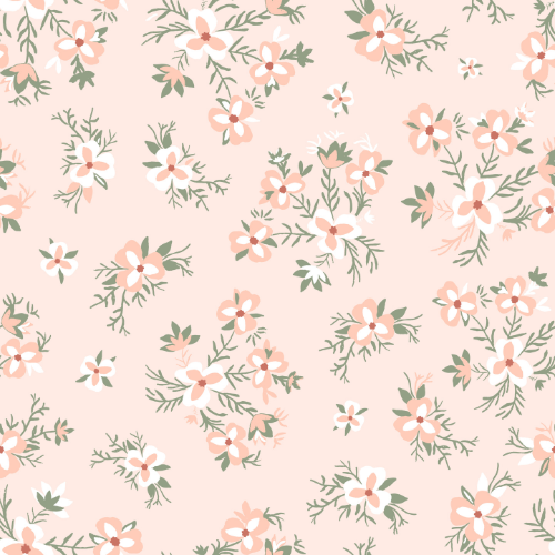 Soulful Boho Pansies Wallpaper