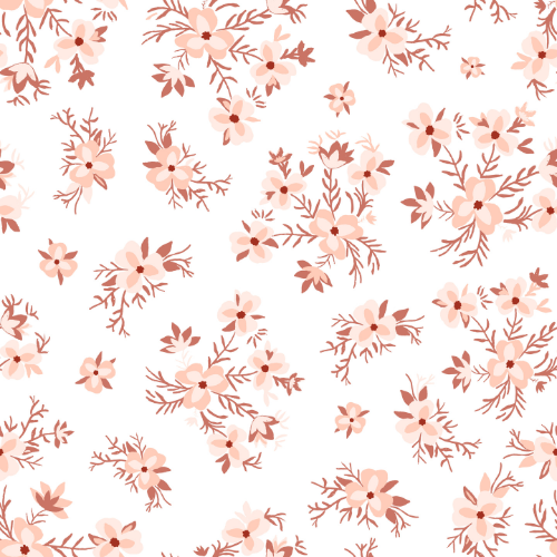 Soulful Boho Pansies Wallpaper