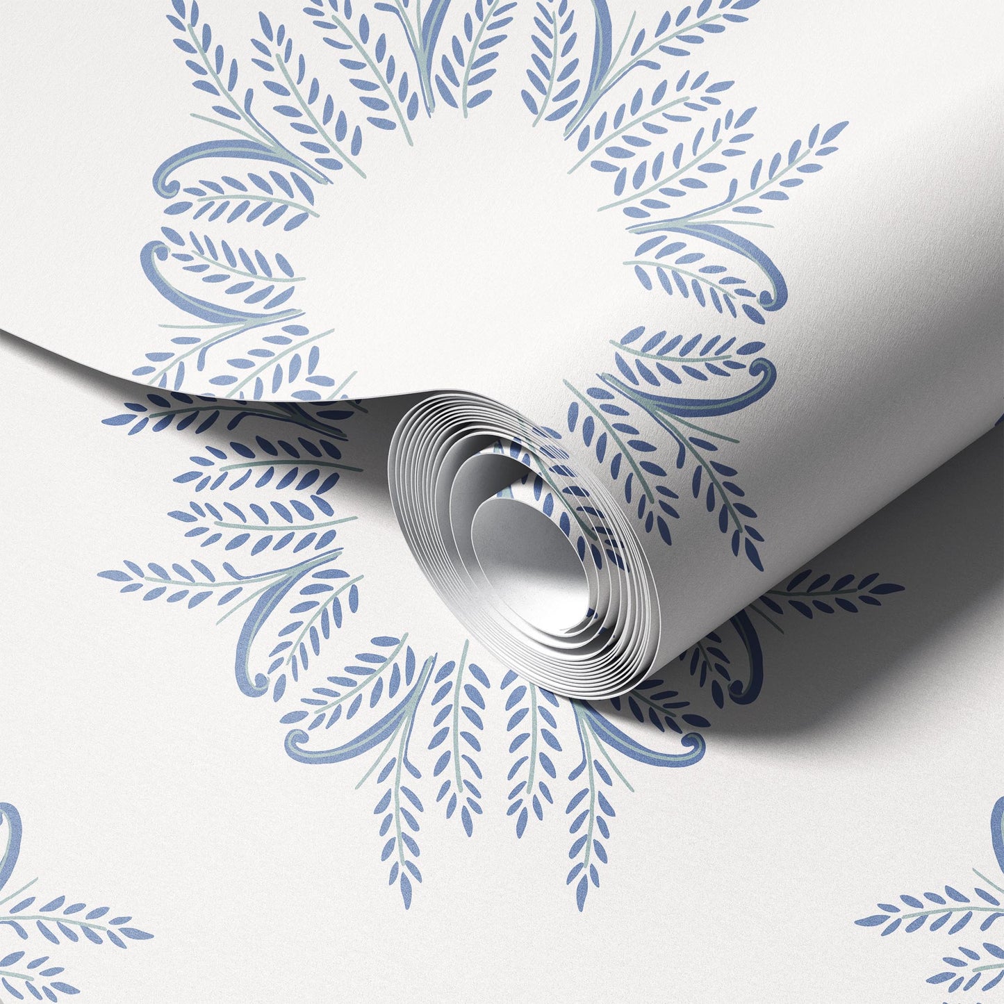 Sunburst Arabesque Wallpaper