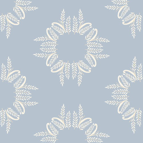 Sunburst Arabesque Wallpaper