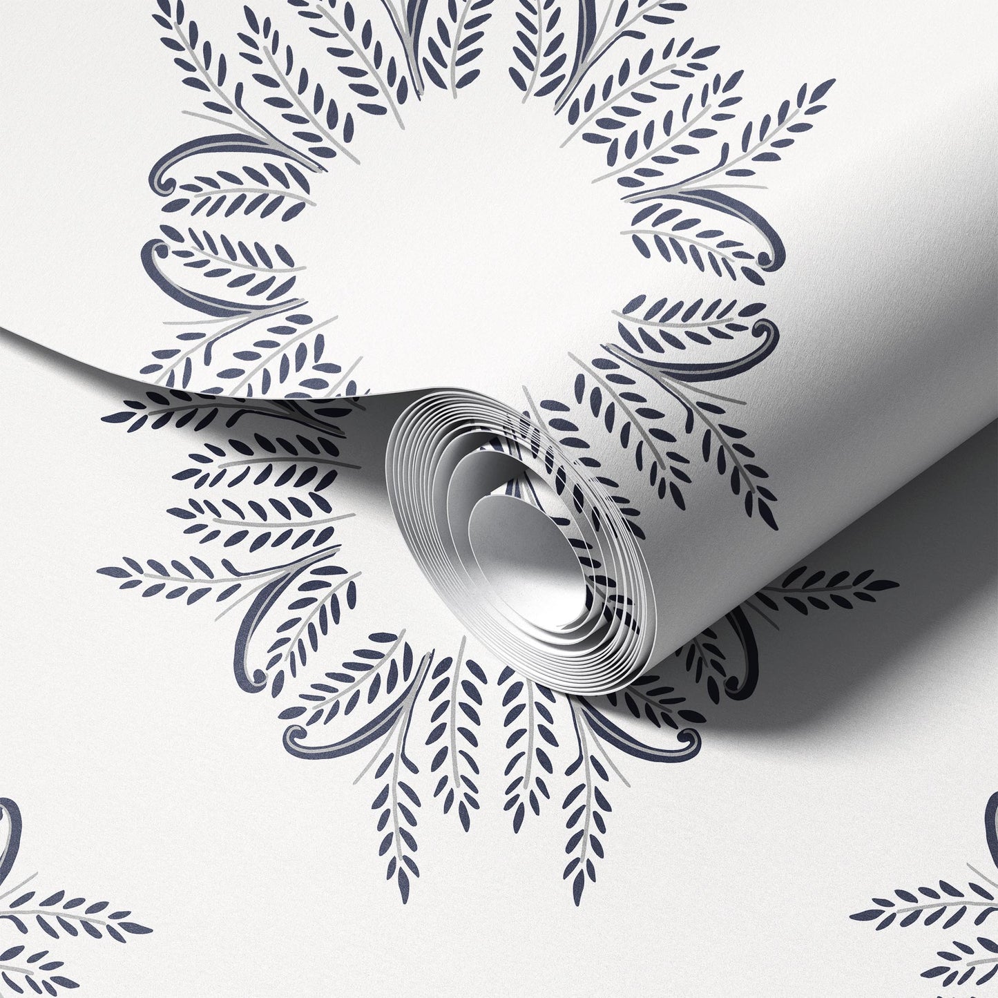 Sunburst Arabesque Wallpaper