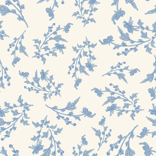 Swirling Lotus Damask Wallpaper