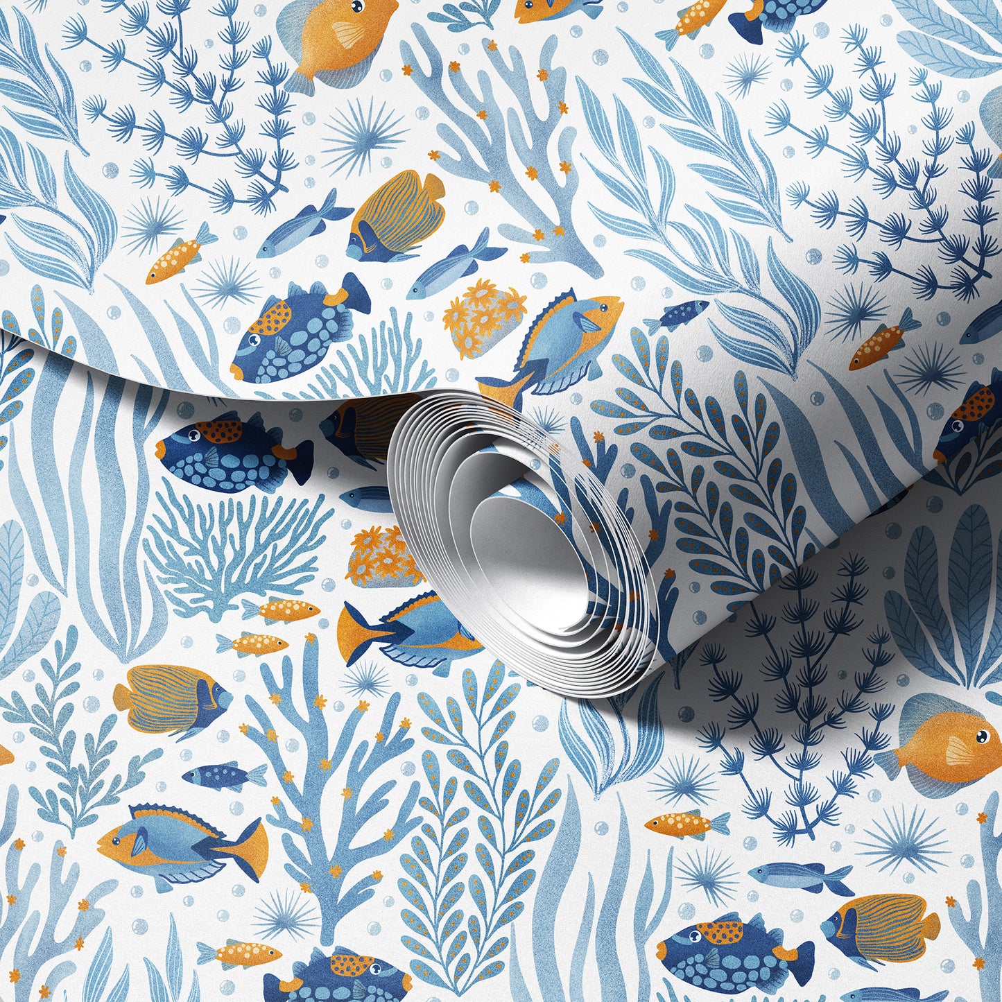 Tropical Ocean Light Peel and Stick Wallpaper