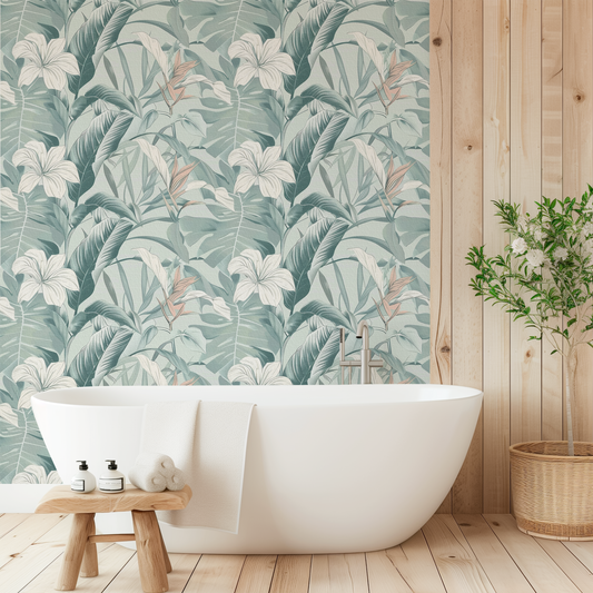 Tropical Botanical Wallpaper