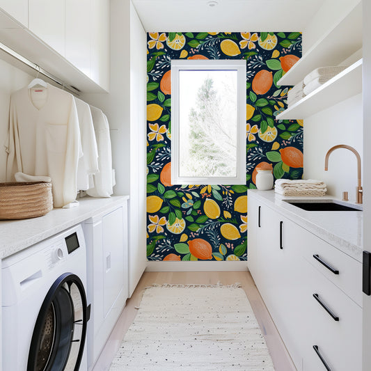 Tropical Citrus Wallpaper