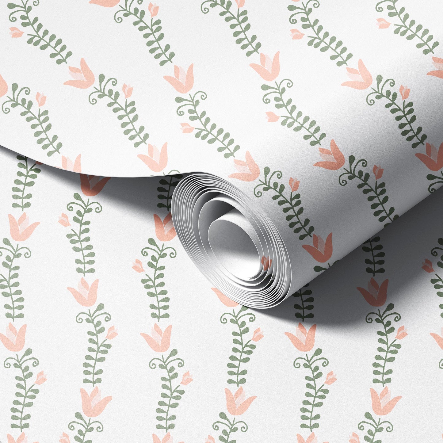 Tulip Lace Peel and Stick Wallpaper