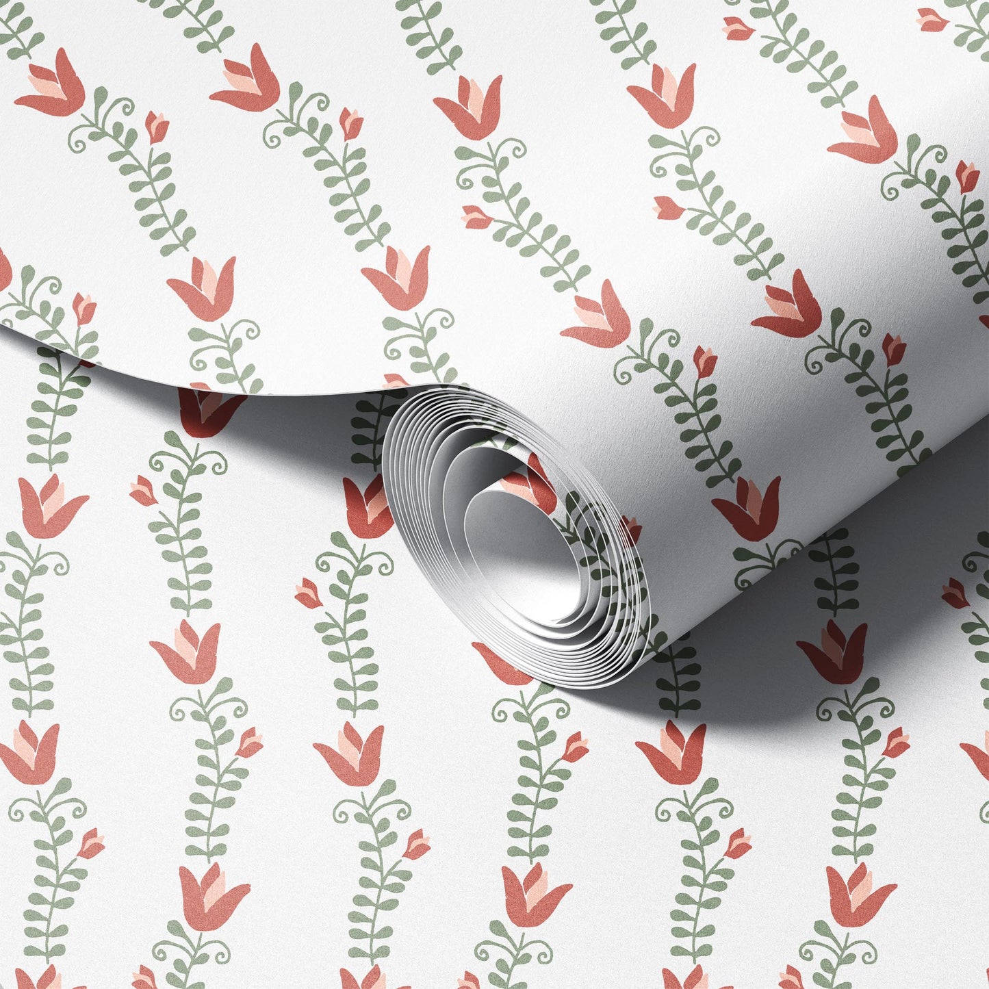 Tulip Lace Peel and Stick Wallpaper