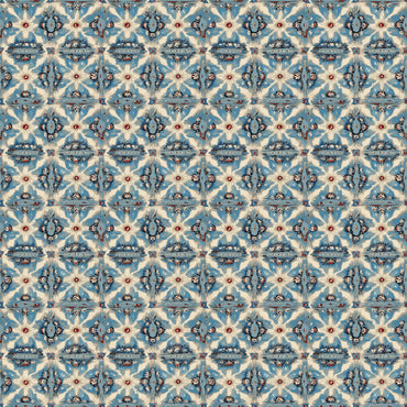 Morroccan Blue Wallpaper